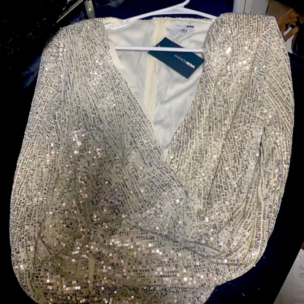 Sequin  bodysuit